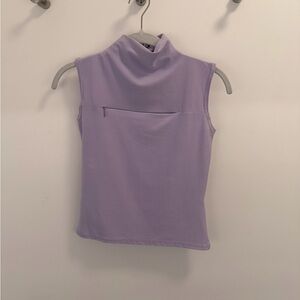 Y2K Vintage Lilac Sleeveless Top